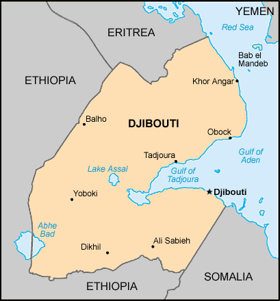 خرائط واعلام جيبوتي  2012   - Maps and flags of Djibouti 2012